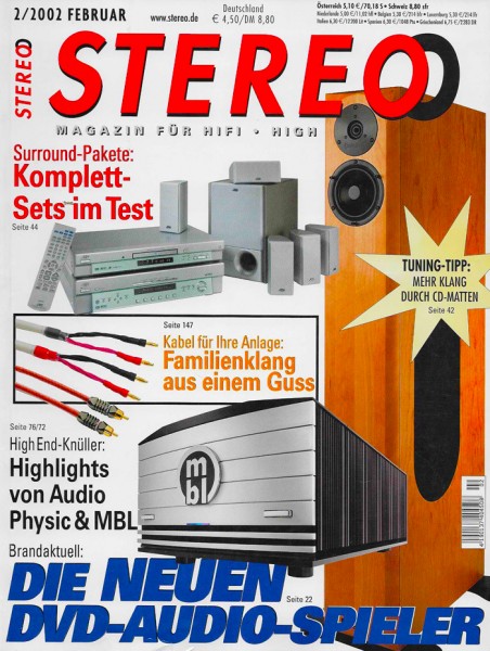 Stereo 2/2002 Zeitschrift