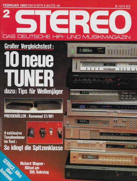 Stereo 2/1983 Zeitschrift