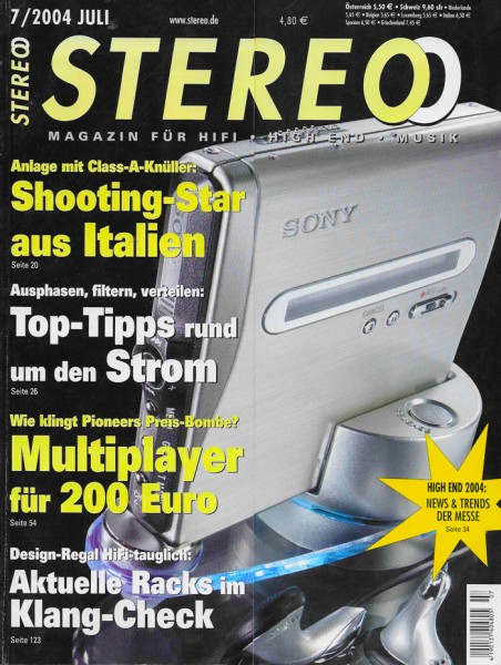 Stereo 7/2004 Zeitschrift