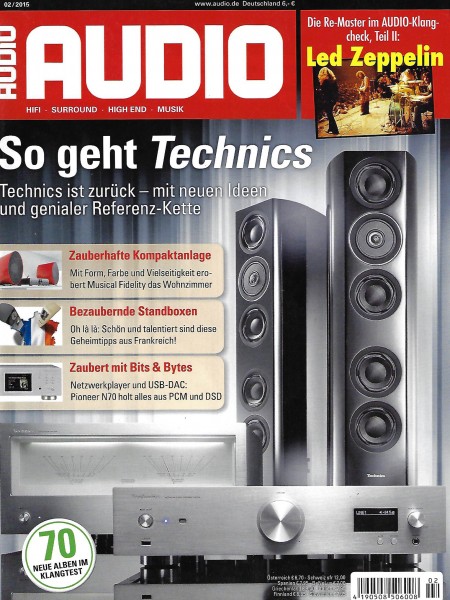 Audio 2/2015 Zeitschrift