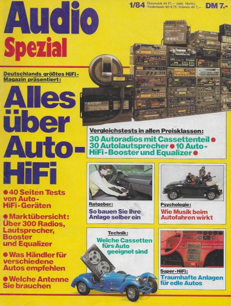 Audio Spezial 1/1984 Cover