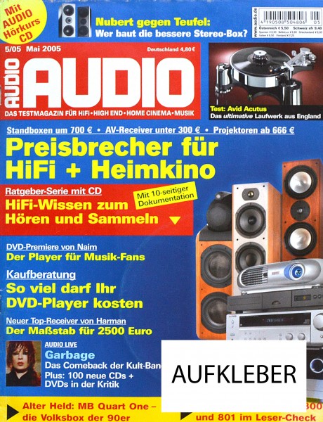Audio 5/2005 Zeitschrift