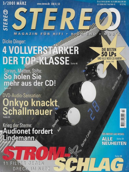 Stereo 3/2001 Zeitschrift