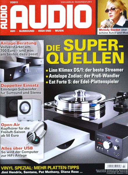 Audio 7/2011 Zeitschrift