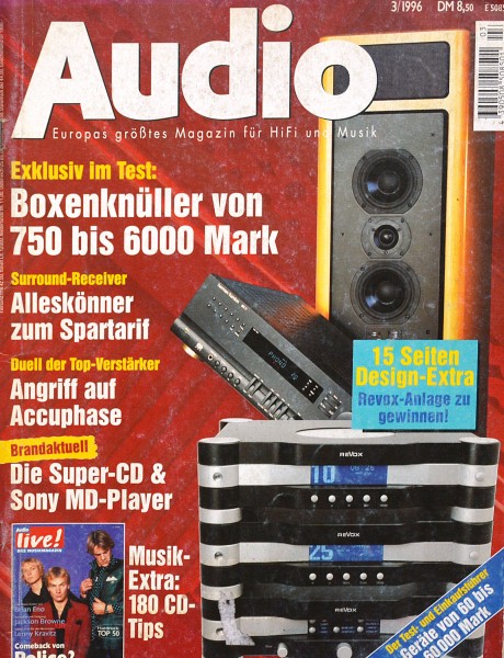 Audio 3/1996 Zeitschrift