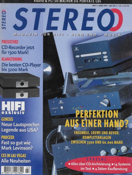 Stereo 3/1997 Zeitschrift