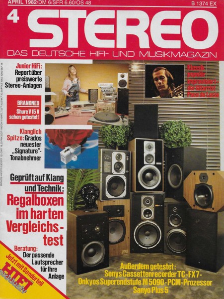 Stereo 4/1982 Zeitschrift