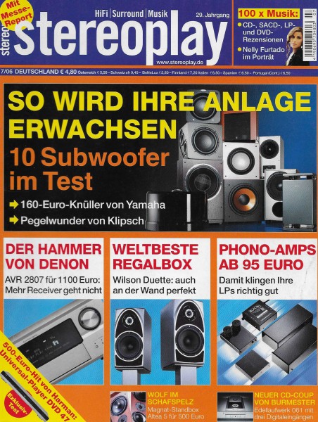 Stereoplay 7/2006 Cover