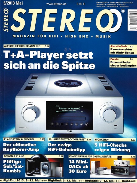 Stereo 5/2013 Zeitschrift