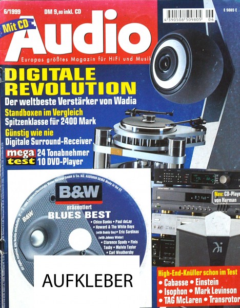 Audio 6/1999 Zeitschrift