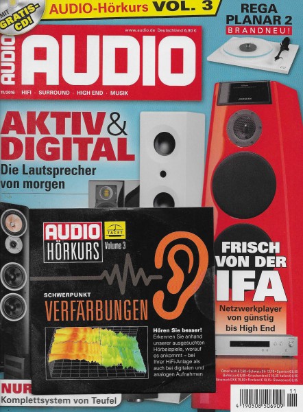 Audio 11/2016 Cover