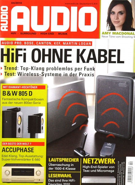 Audio 4/2010 Zeitschrift