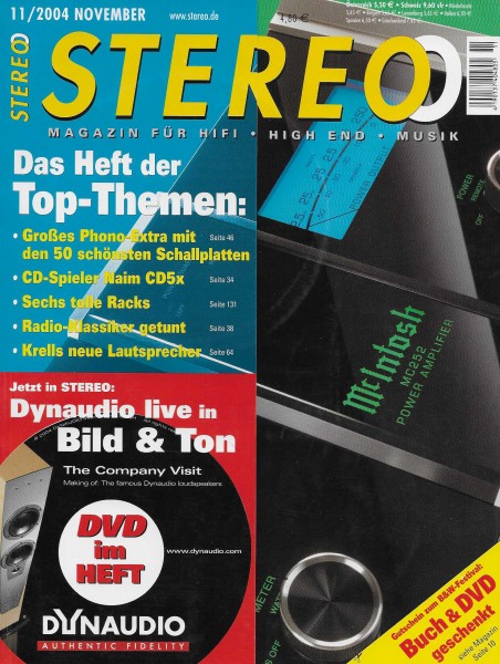 Stereo 11/2004 Zeitschrift
