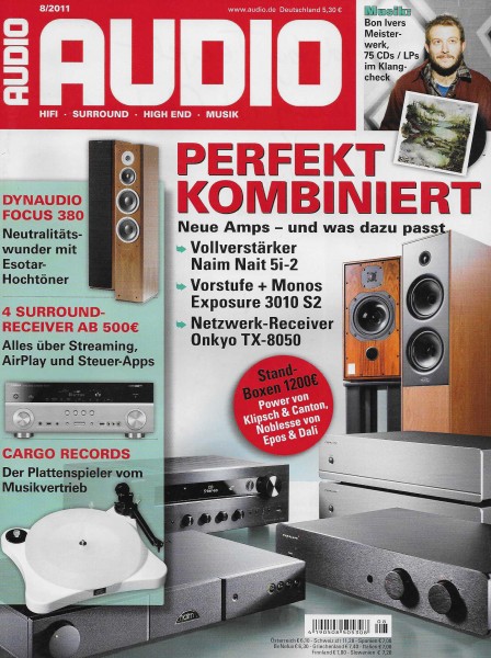 Audio 8/2011 Cover
