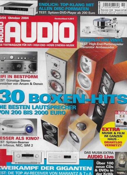 Audio 10/2004 Cover