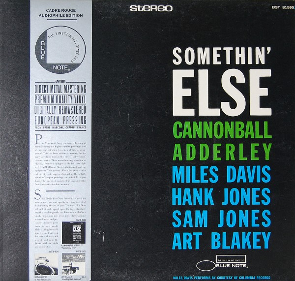 Cannonball Adderely - Somethin' Else