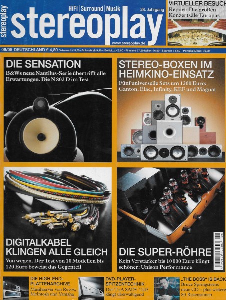 Stereoplay 6/2005 Cover