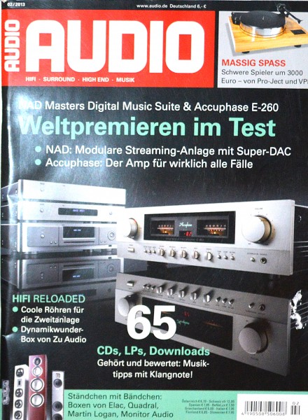 Audio 2/2013 Zeitschrift