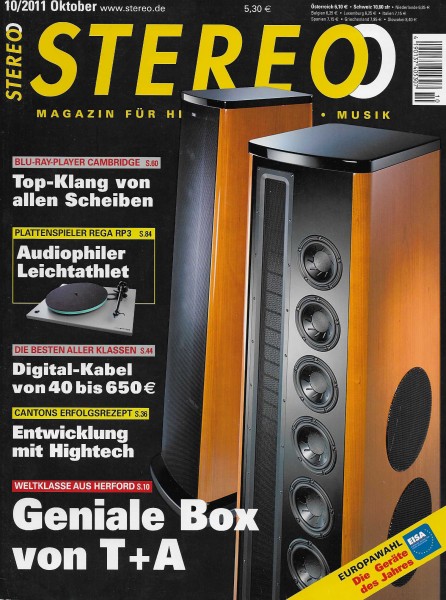 Stereo 10/2011 Zeitschrift