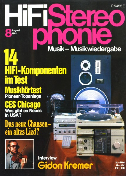 Hifi Stereophonie_8/1981 Zeitschrift_1