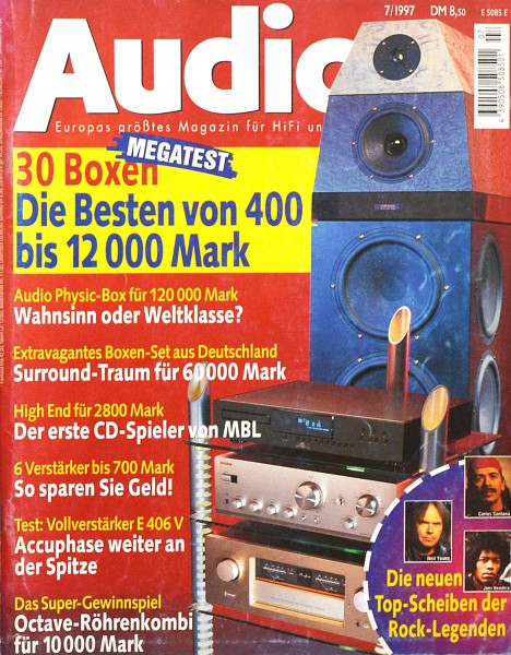 Audio 7/1997 Zeitschrift