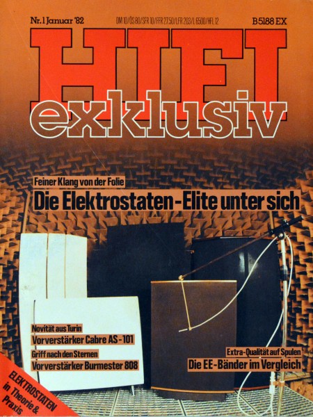 Hifi Exklusiv 1/1982 Zeitschrift