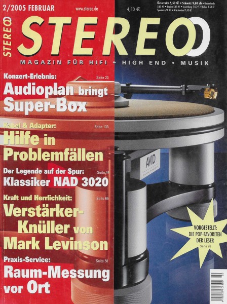 Stereo 2/2005 Zeitschrift