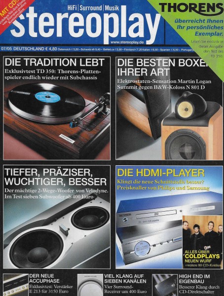 Stereoplay 7/2005 Cover