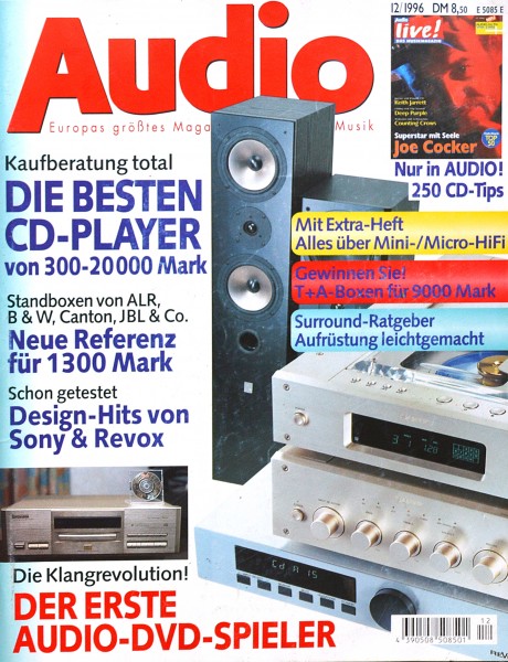 Audio 12/1996 Zeitschrift
