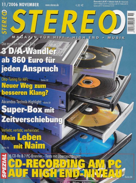 Stereo 11/2006 Zeitschrift