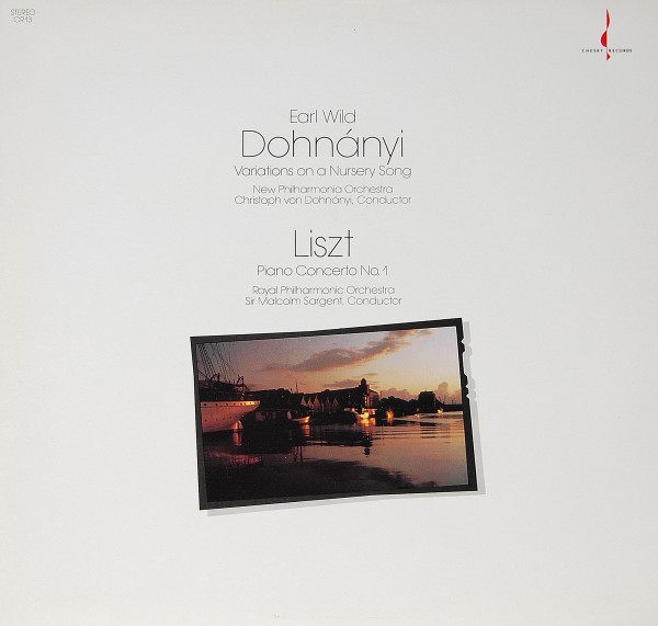 Earl Wild/Dohnányi - Variations on a Nursery Song/Liszt Piano Concerto No.1