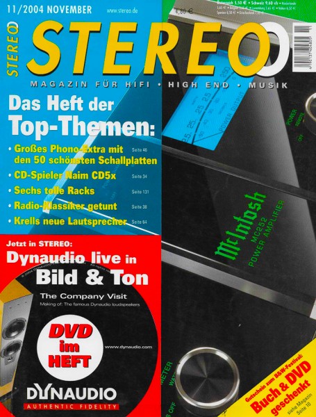 Stereo 11/2004 Zeitschrift