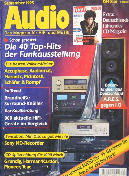 Audio 9/1995 Zeitschrift
