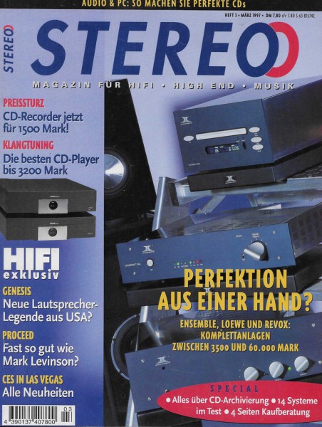 Stereo 3/1997 Zeitschrift