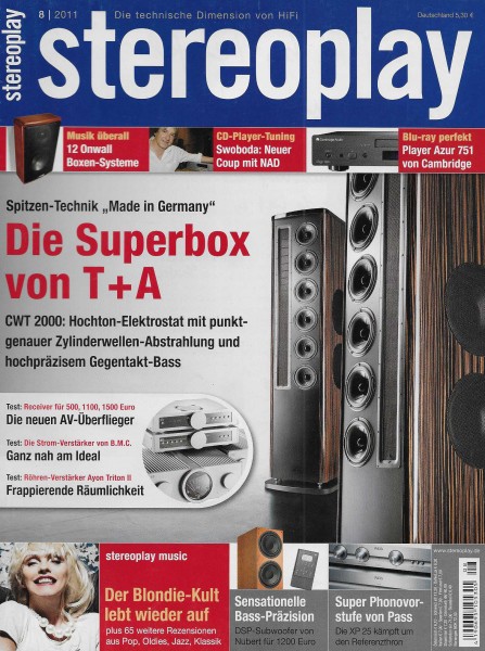 Stereoplay 8/2011 Cover