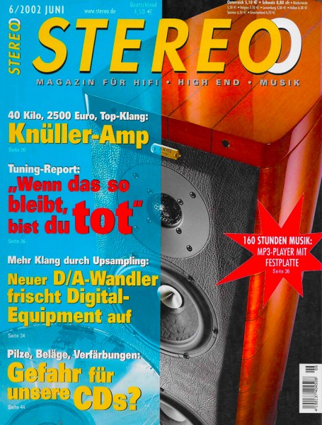 Stereo 6/2002 Zeitschrift