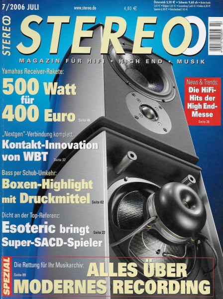 Stereo 7/2006 Zeitschrift
