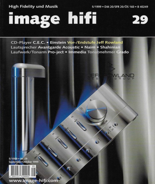 Image Hifi 5/1999 Zeitschrift