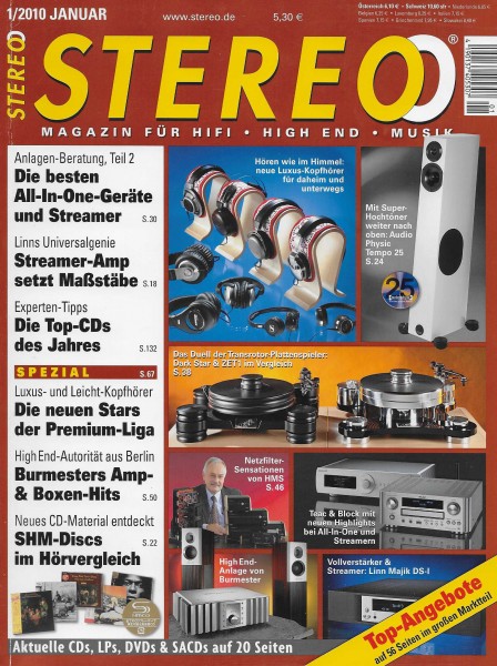 Stereo 1/2010 Zeitschrift