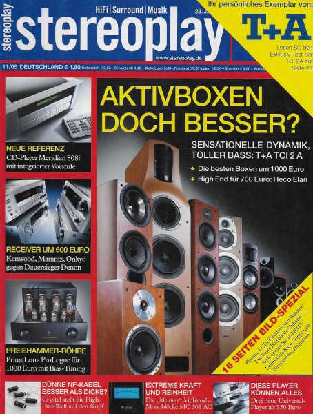 Stereoplay 11/2005 Cover