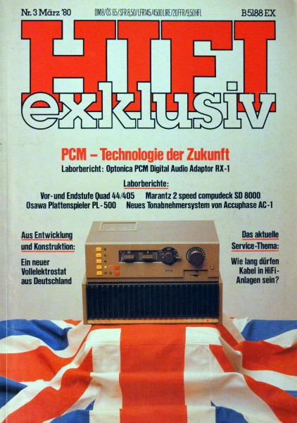 Hifi Exklusiv 3/1980 Zeitschrift