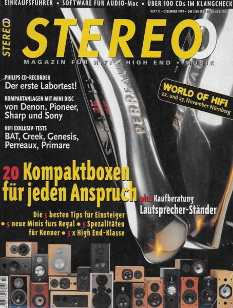 Stereo 12/1997 Zeitschrift