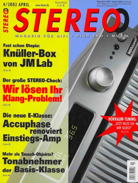 Stereo 4/2002 Zeitschrift