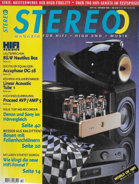 Stereo 10/1998 Zeitschrift