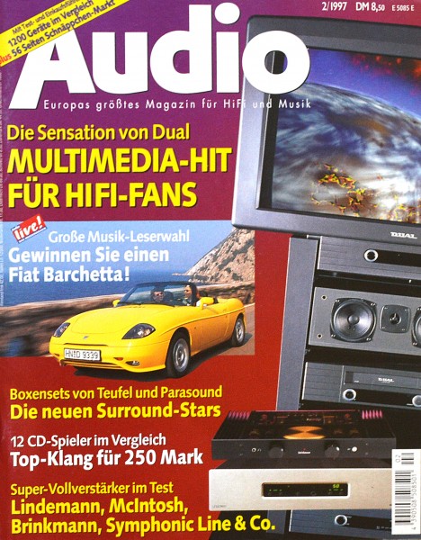 Audio 2/1997 Zeitschrift