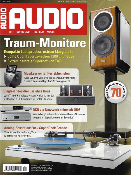 Audio 3/2015 Zeitschrift