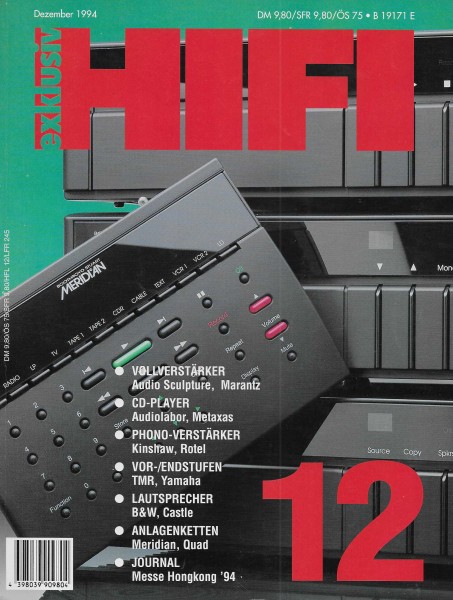 Hifi Exklusiv 12/1994 Zeitschrift
