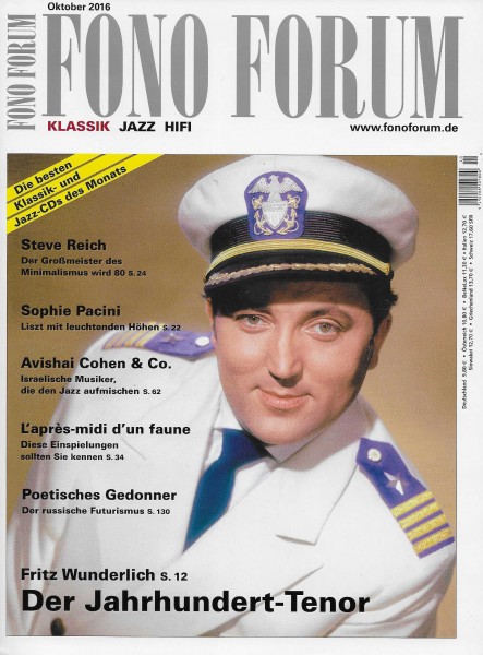 Fono Forum 10/2016 Zeitschrift
