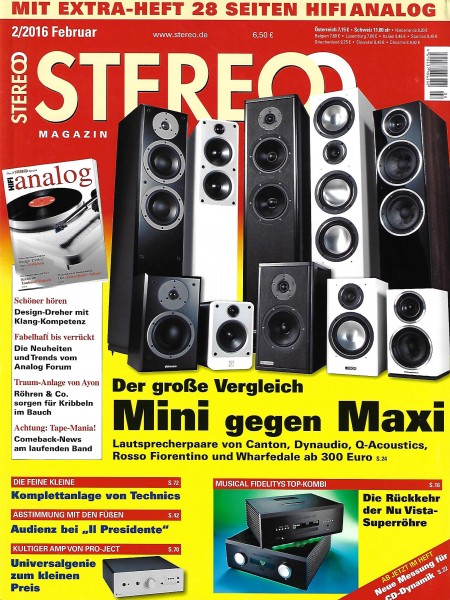 Stereo 2/2016 Zeitschrift