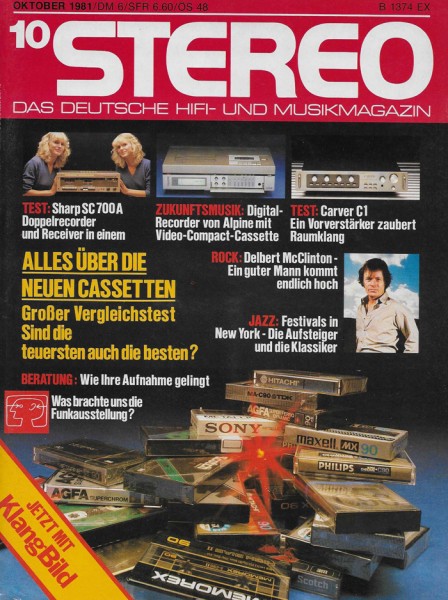Stereo 10/1981 Zeitschrift